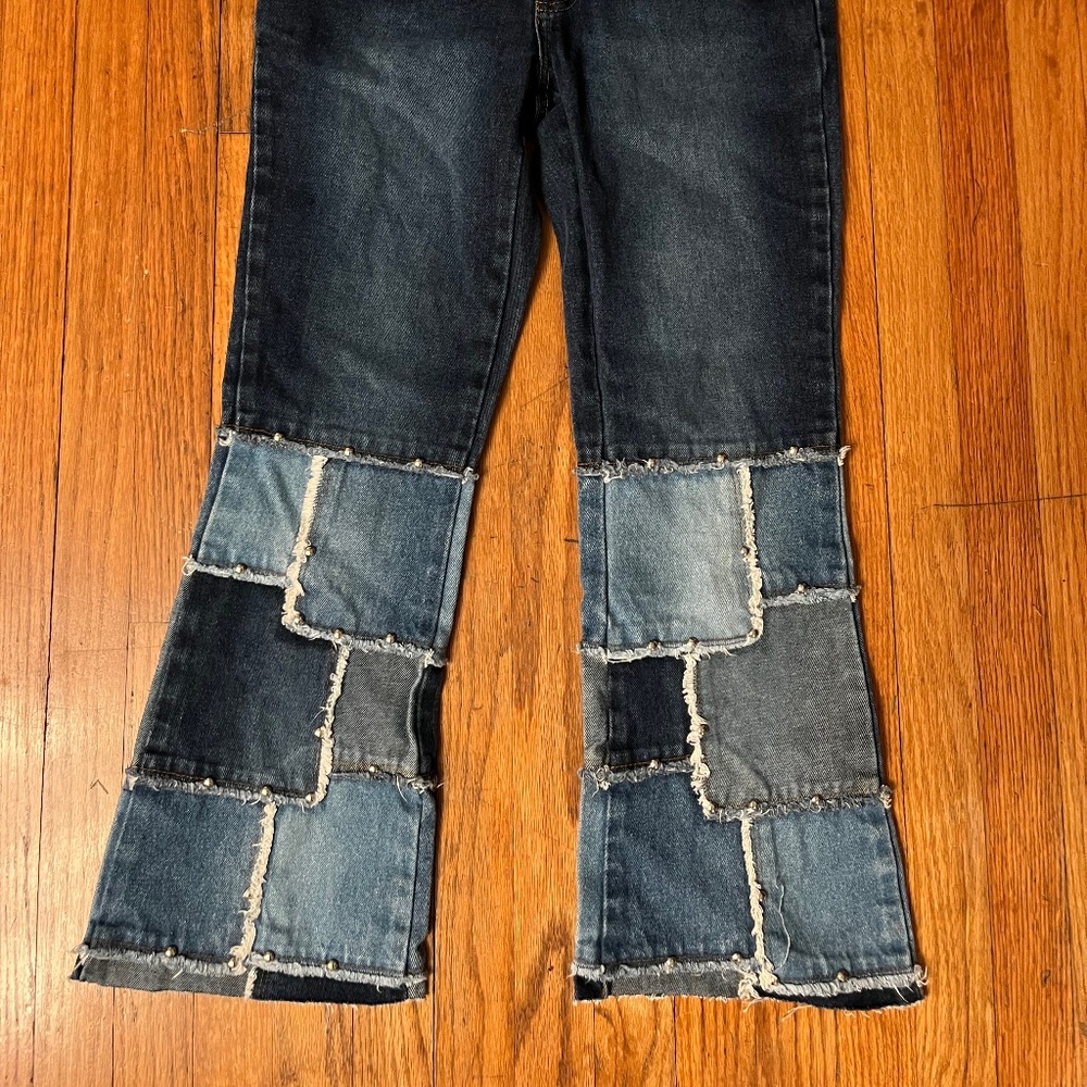 Y2k cropped jeans